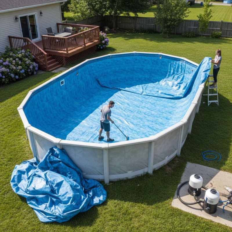Above Ground Pool Installation