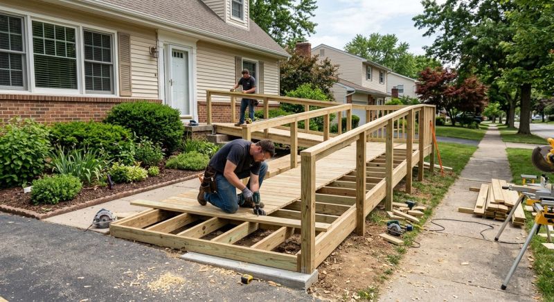 Mobility Ramp Construction in Conroe, TX