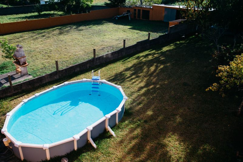 Above ground pools are generally easier and less expensive to maintain